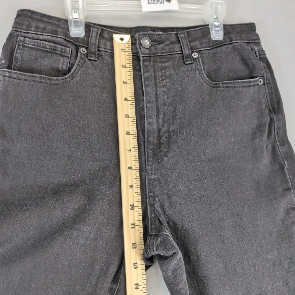 Faith Black Stretch Denim Jeans Women's 12 